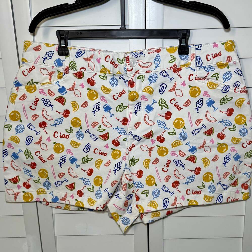 Bagatelle‎ Collection Colorful Patterned Women's Shorts - Picture 2 of 6